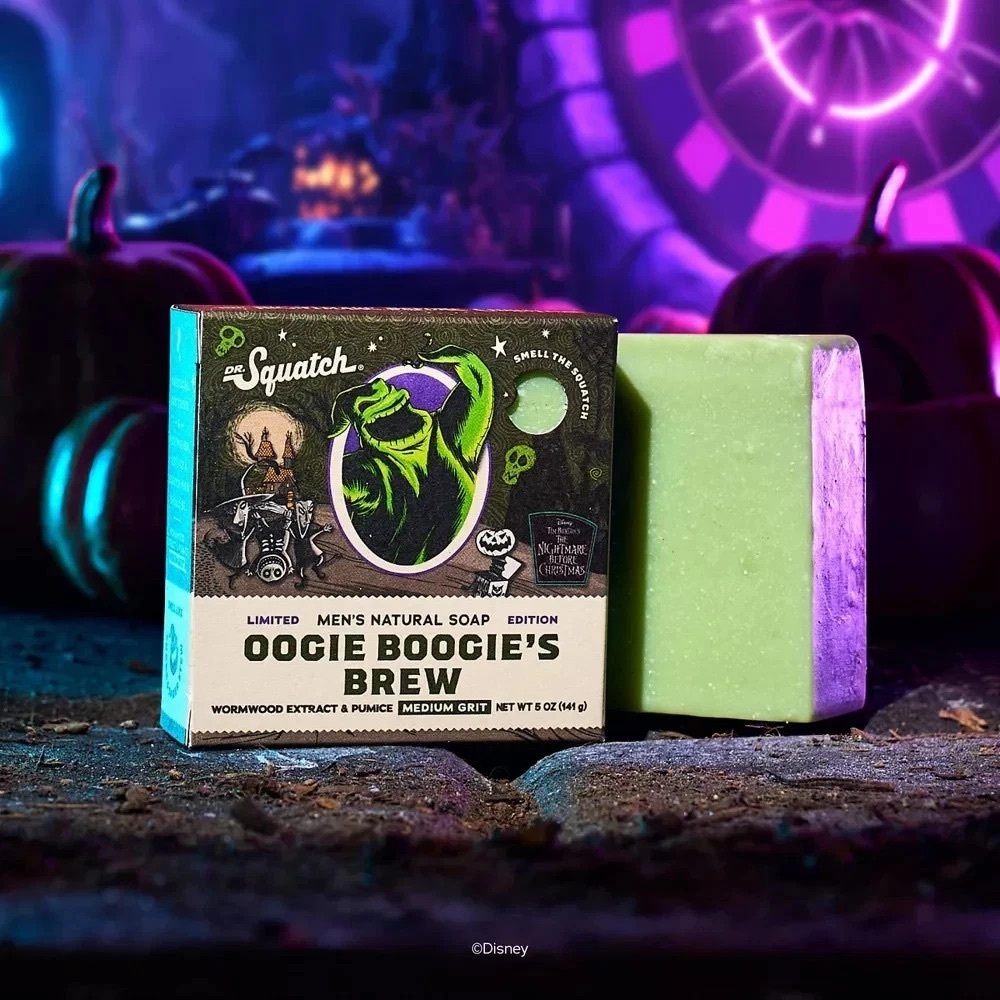 Dr. Squatch Oogie Boogie Brew Soap – 3 Bar Bundle – Halloween Limited Edition